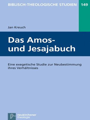 cover image of Das Amos- und Jesajabuch